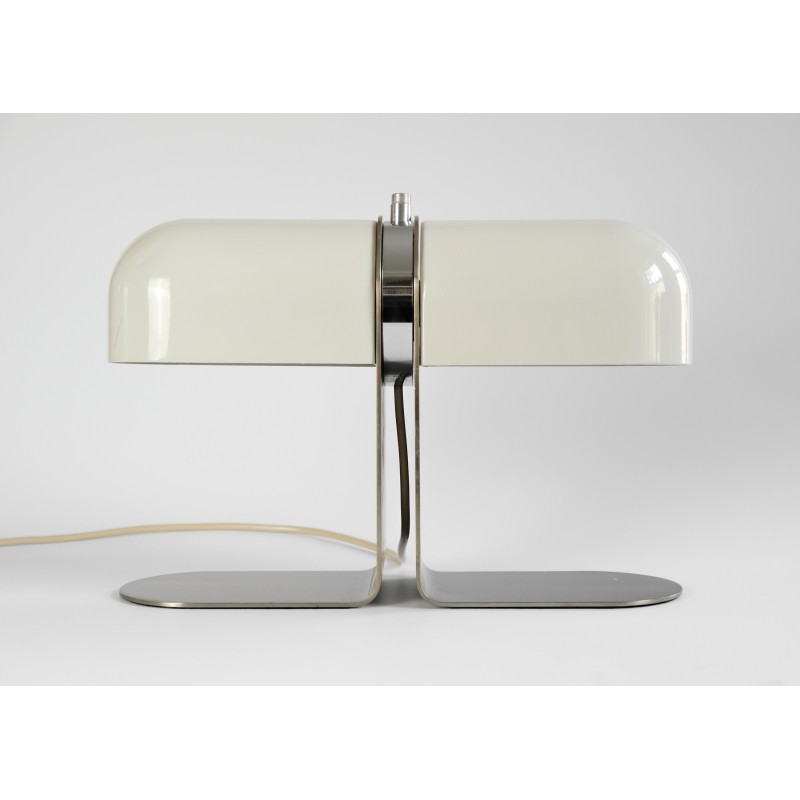 Lampe de table vintage par André Ricard pour Metalarte, Espagne 1973