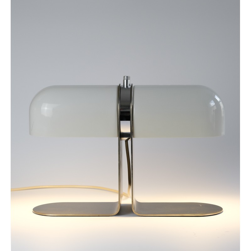 Vintage table lamp by André Ricard for Metalarte, Spain 1973
