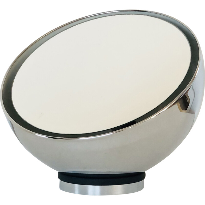 Lampe de table miroir vintage Eyeball, Italie 1970