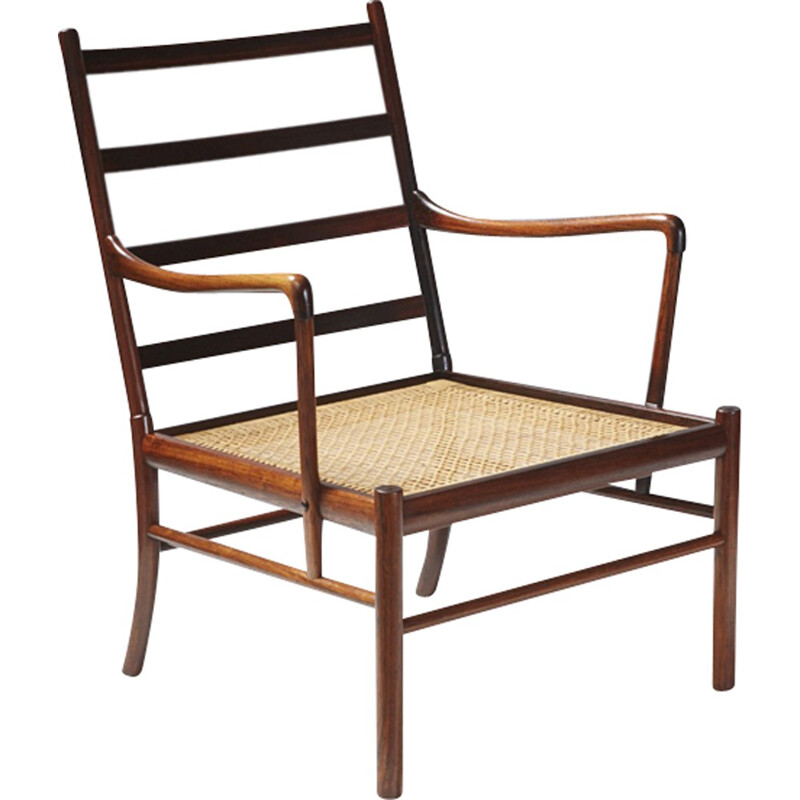 Rosewood PJ-149 Colonial Chair by Ole Wanscher - 1940s
