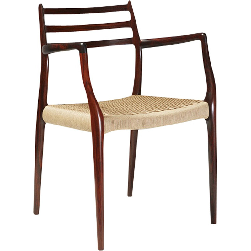 Model 62 Rosewood chair by Niels Moller - 1960s