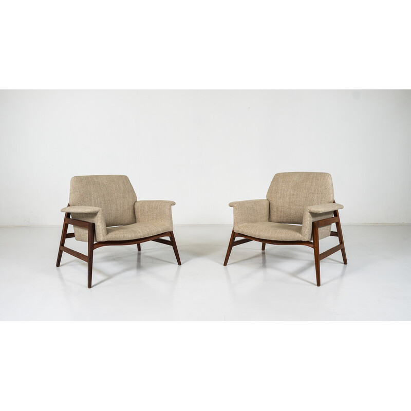 Paire de fauteuils vintage, Italie 1960