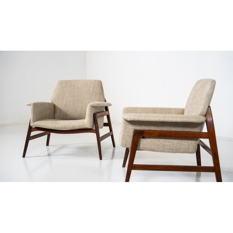 Pair of vintage armchairs, Italy 1960