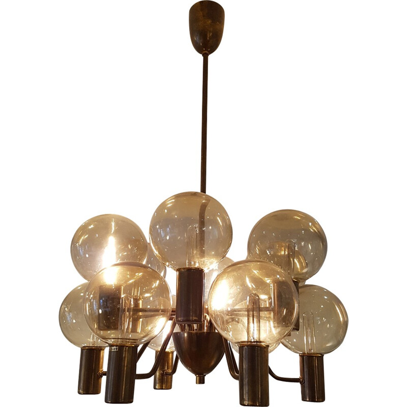 T37212 Patricia chandelier by Hans-Agne Jakobsson - 1960s
