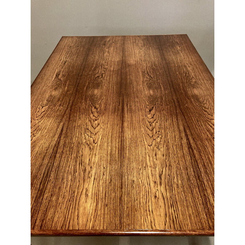 Vintage extendable high table in rosewood, 1950