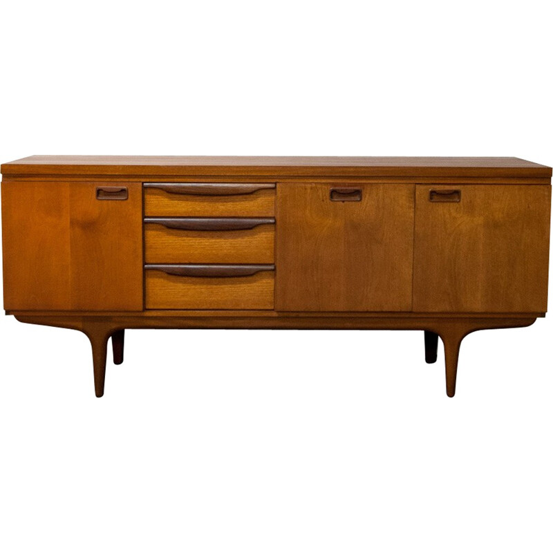 Enfilade scandinave moderniste en teck - 1960