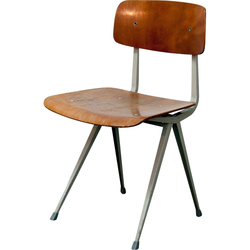 Friso Kramer mid-century industrial Result chair - 1960s