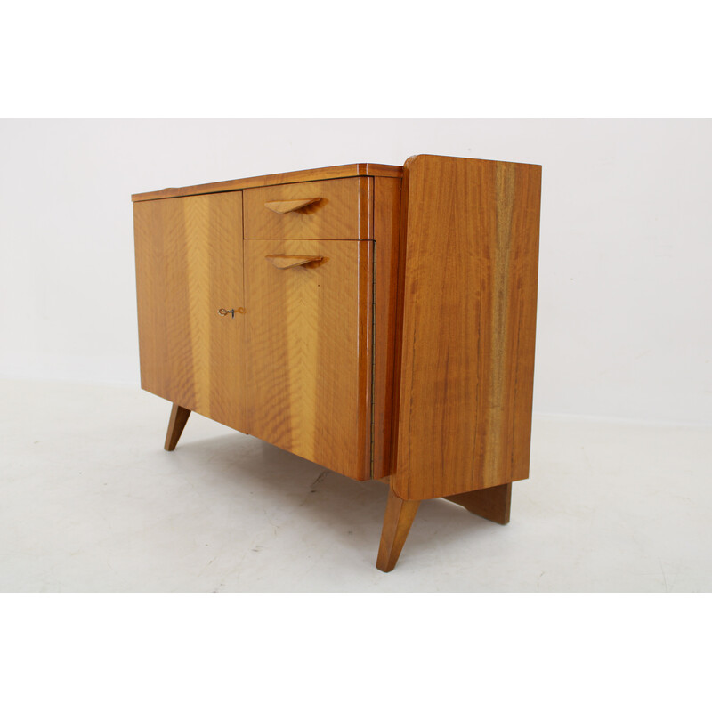 Vintage chest of drawers in walnut finish for Tatra, Czechoslovakia 1960