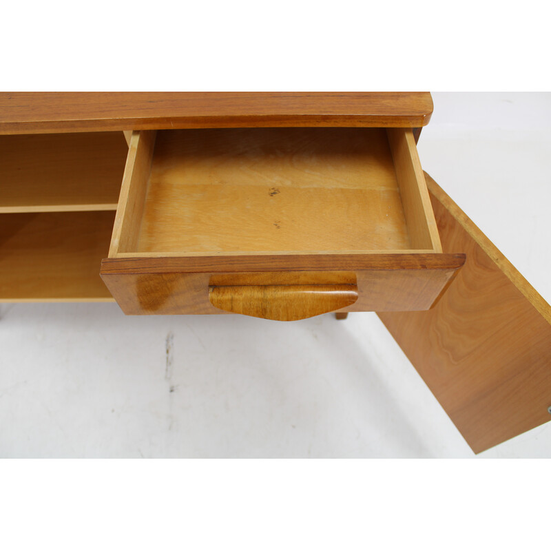 Vintage chest of drawers in walnut finish for Tatra, Czechoslovakia 1960