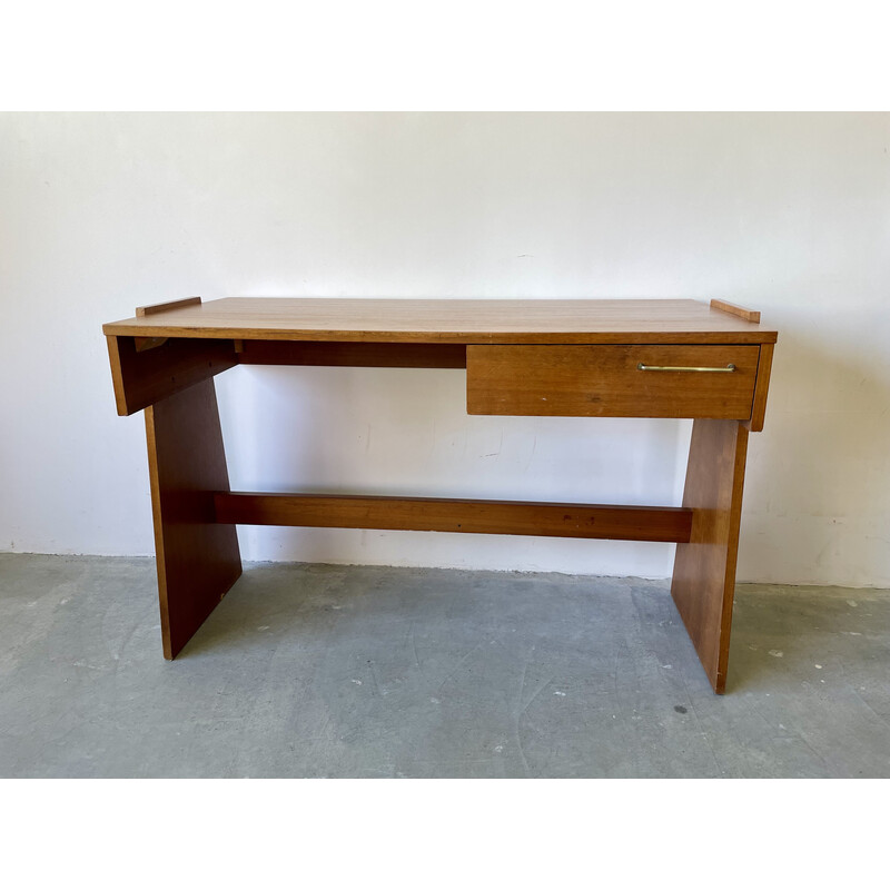 Vintage mahogany desk, 1960