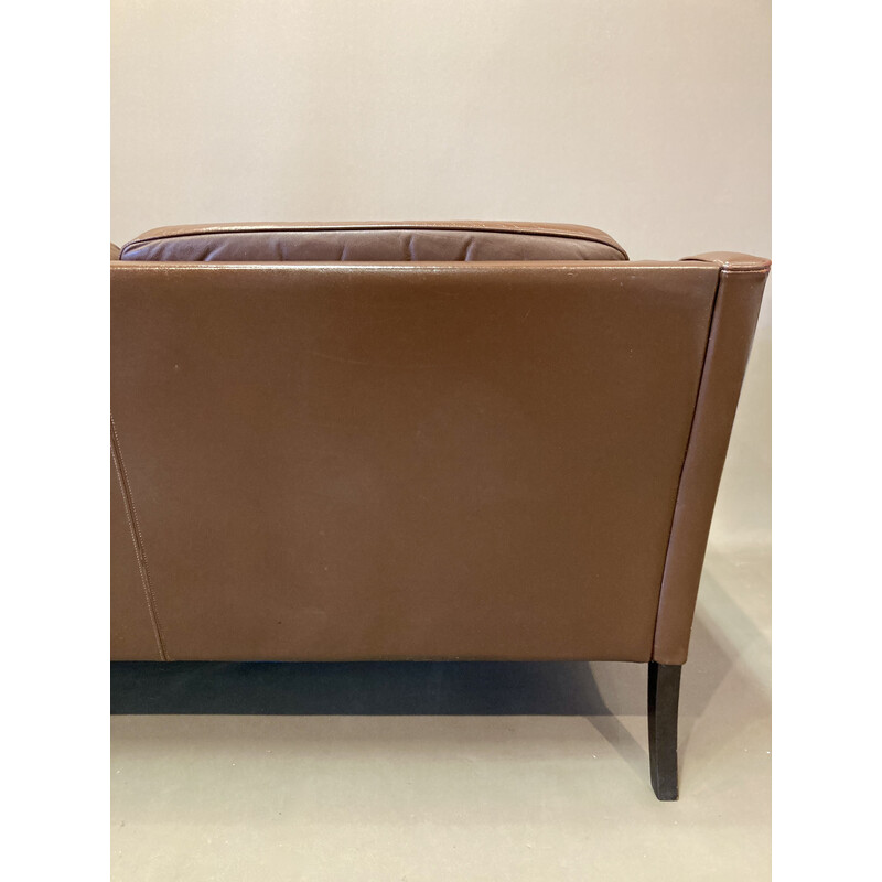 Vintage 3-Sitzer-Sofa aus Leder, 1960