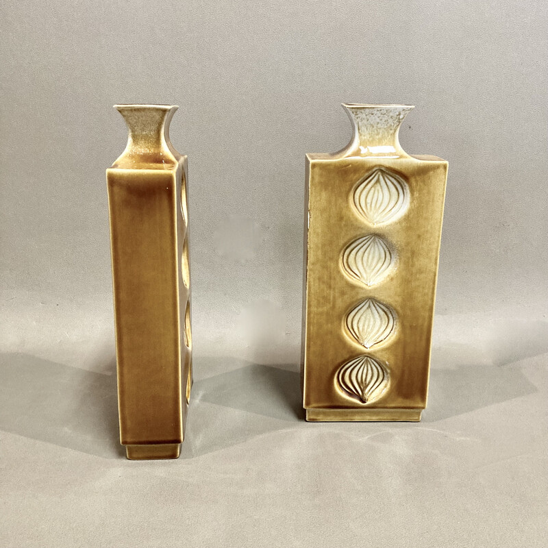 Pair of vintage ceramic vases, 1950