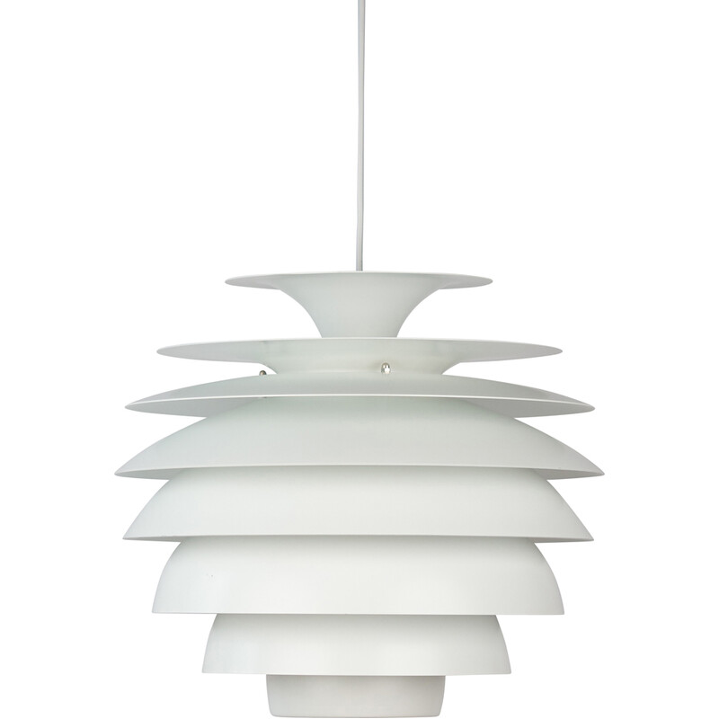 Vintage pendant lamp by Bent Karlby for Lyfa, Denmark 1970