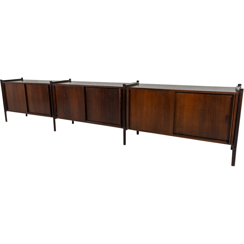 Vintage wooden sideboard by Fukuoh Hirozi for Gavina, 1960