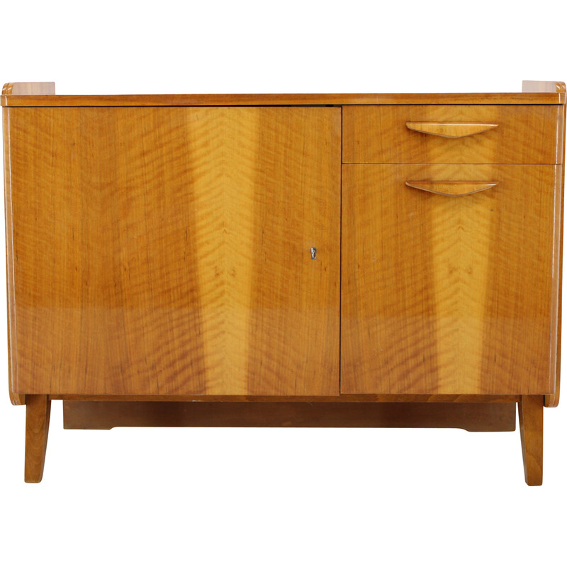 Vintage chest of drawers in walnut finish for Tatra, Czechoslovakia 1960