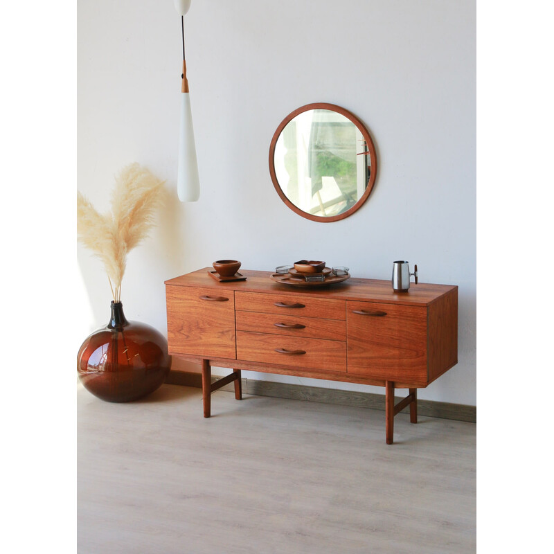 Vintage solid teak sideboard for Avalon, England 1960