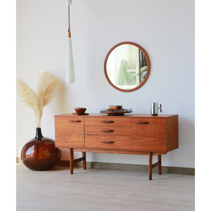 Vintage solid teak sideboard for Avalon, England 1960