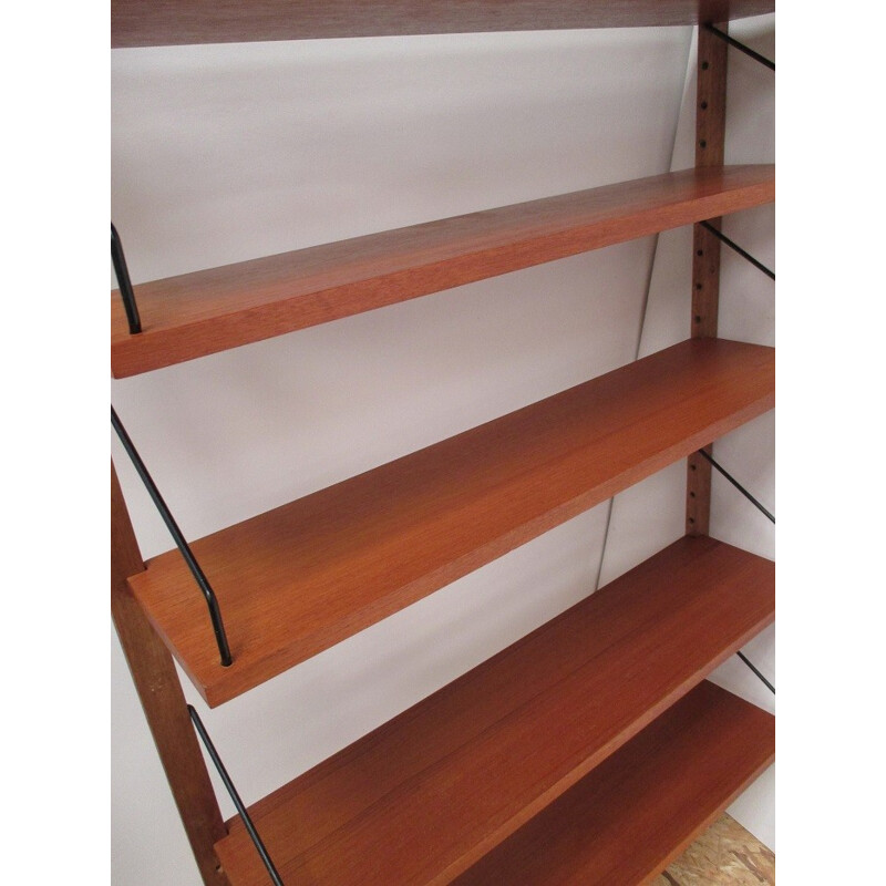 5 level wall shelf by Poul Cadovius for Royal System - 1960s