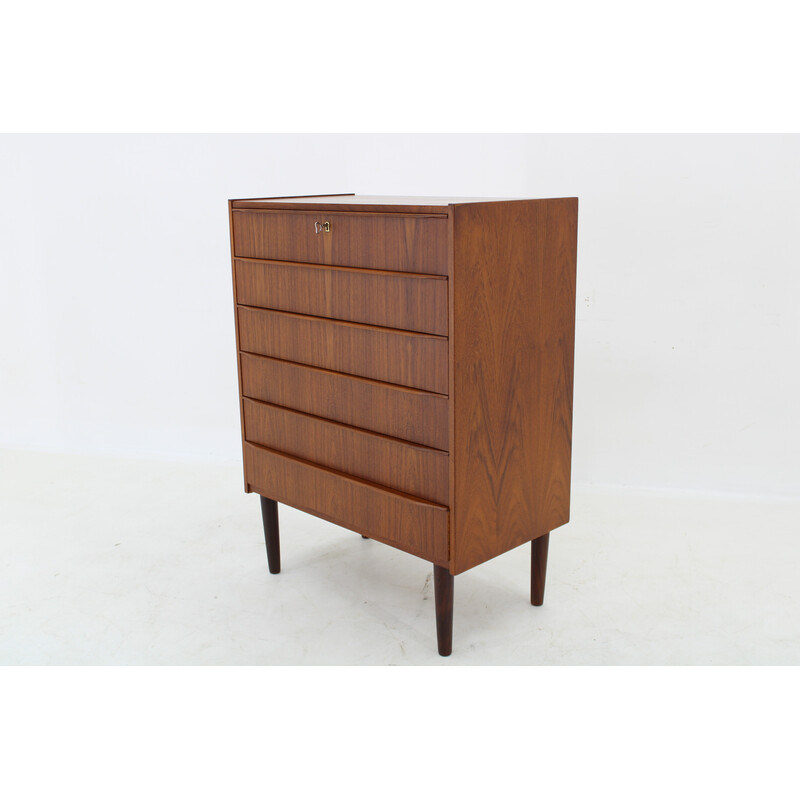 Vintage teak chest of drawers, Denmark 1960