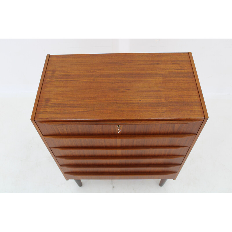 Vintage teak chest of drawers, Denmark 1960