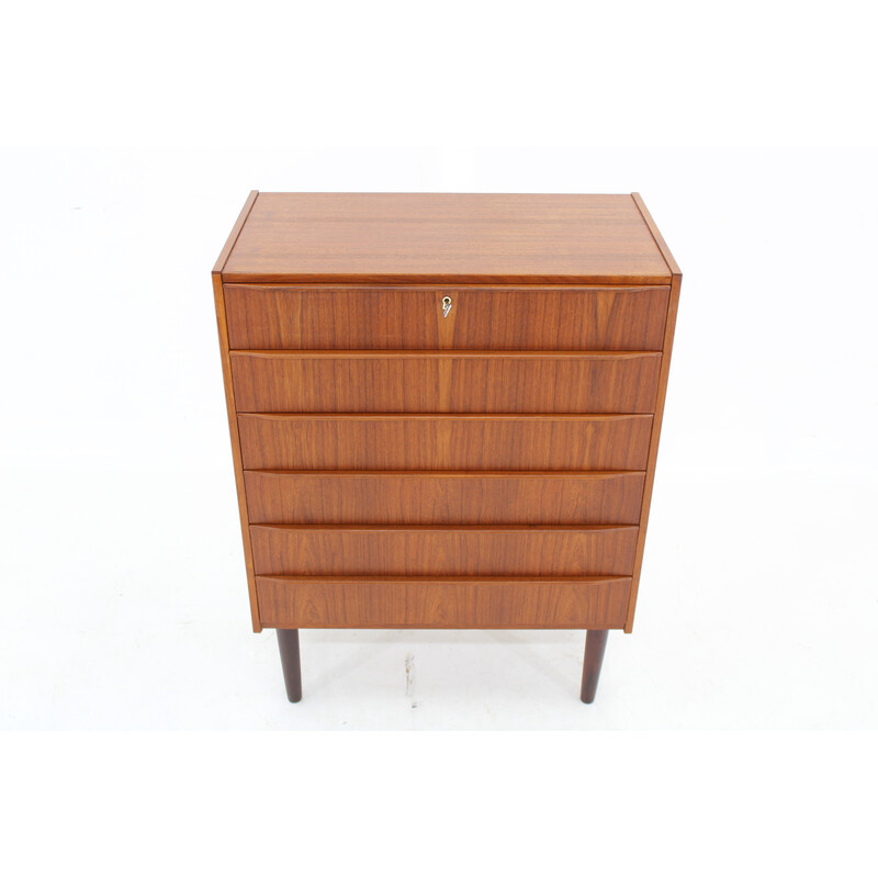 Vintage teak chest of drawers, Denmark 1960