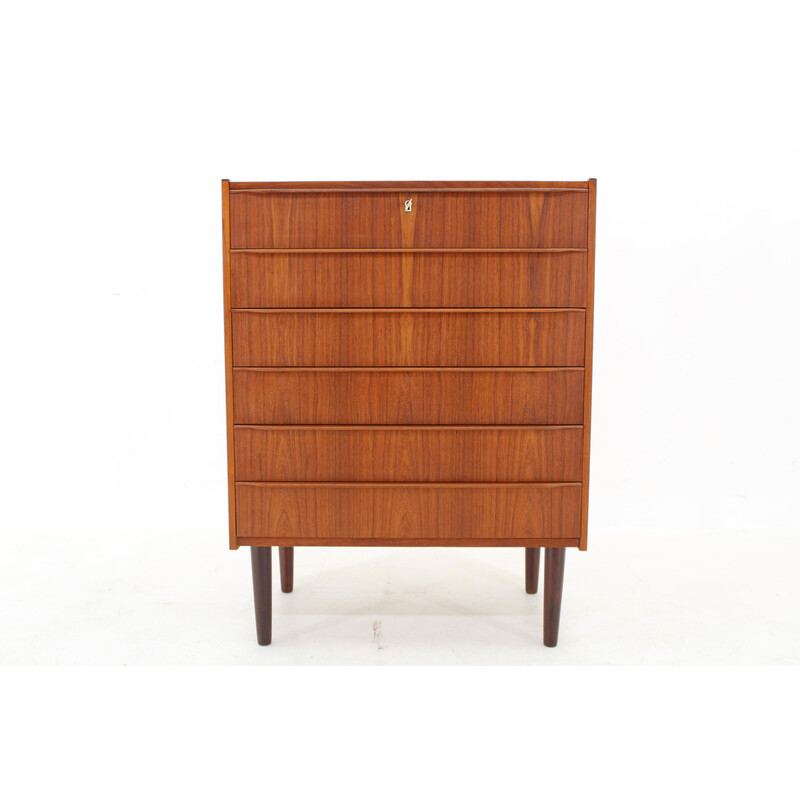 Vintage teak chest of drawers, Denmark 1960