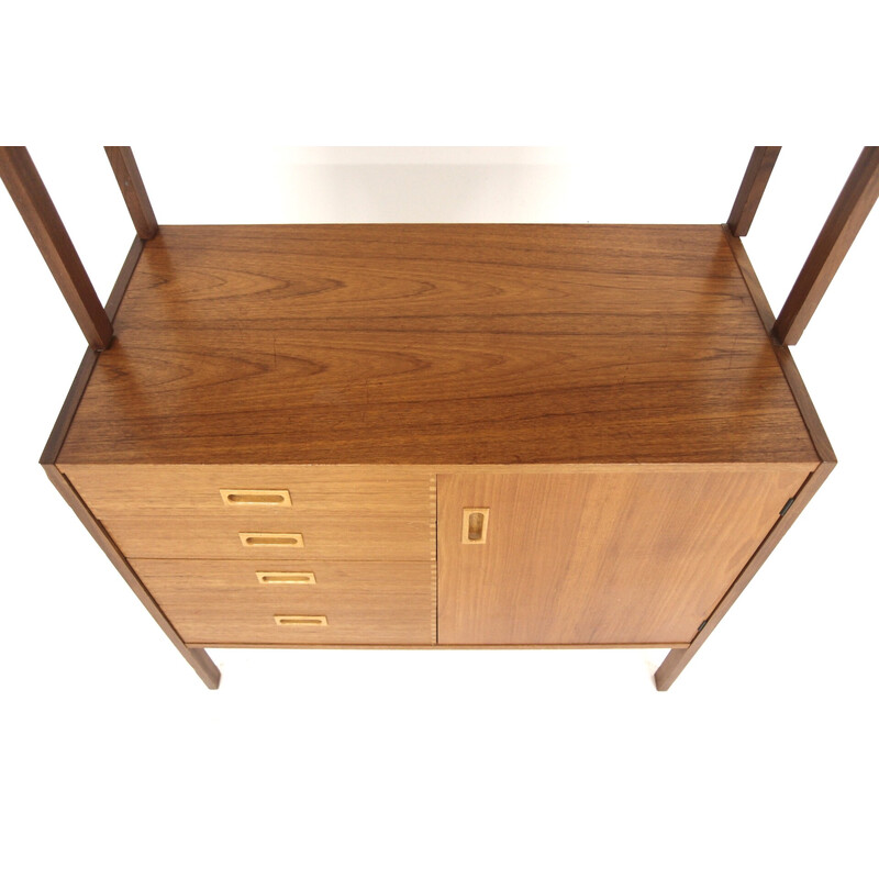 Vintage "System" teak chest of drawers for Möbel Ikea by Gillis Lundgren, Sweden 1960