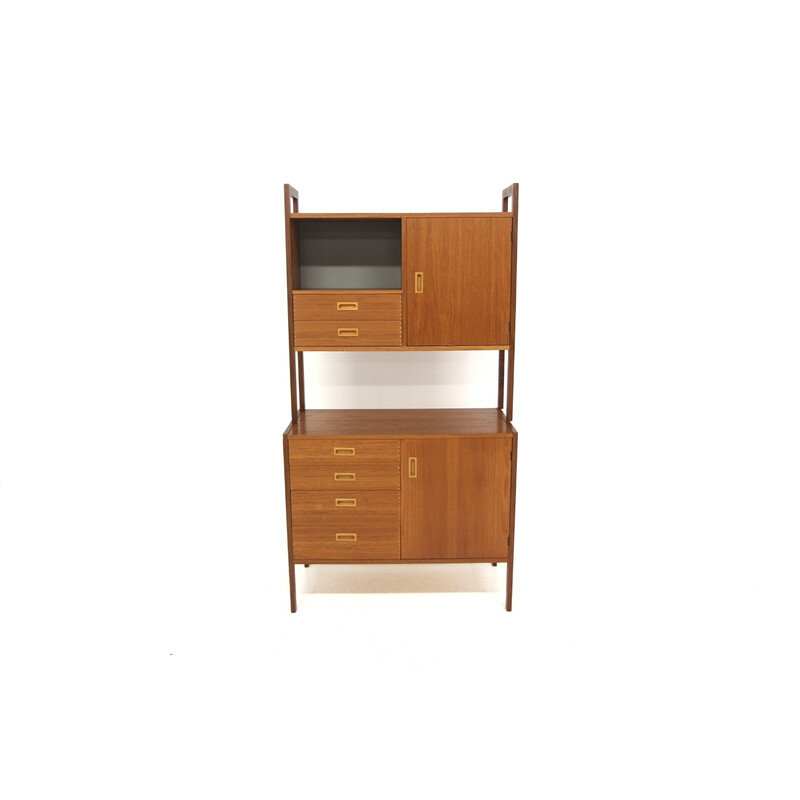 Vintage "System" teak chest of drawers for Möbel Ikea by Gillis Lundgren, Sweden 1960