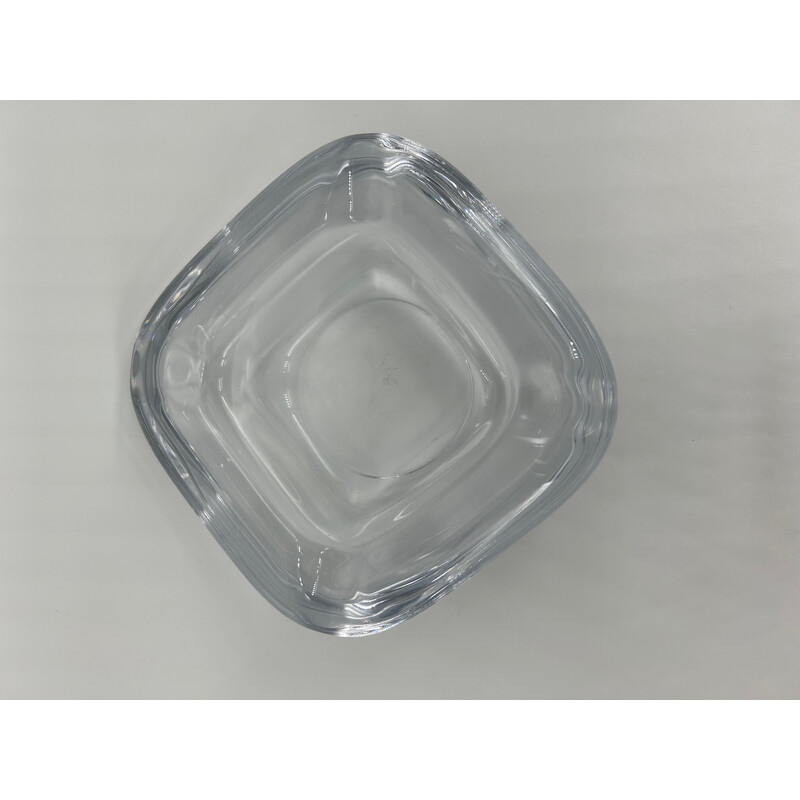 Vintage crystal ashtray, 1970