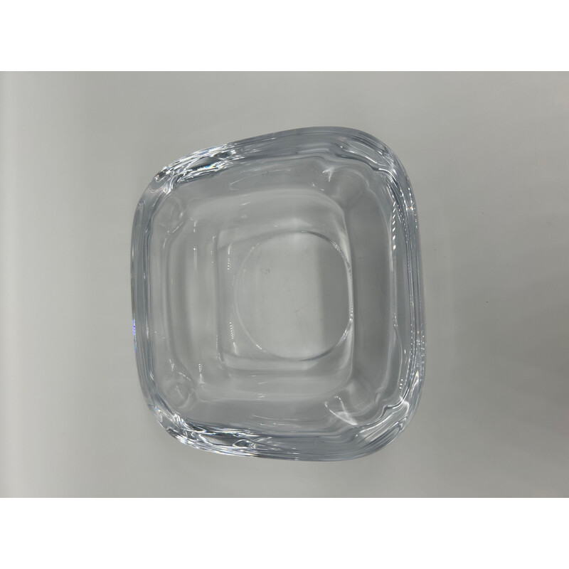 Cinzeiro de cristal vintage, 1970