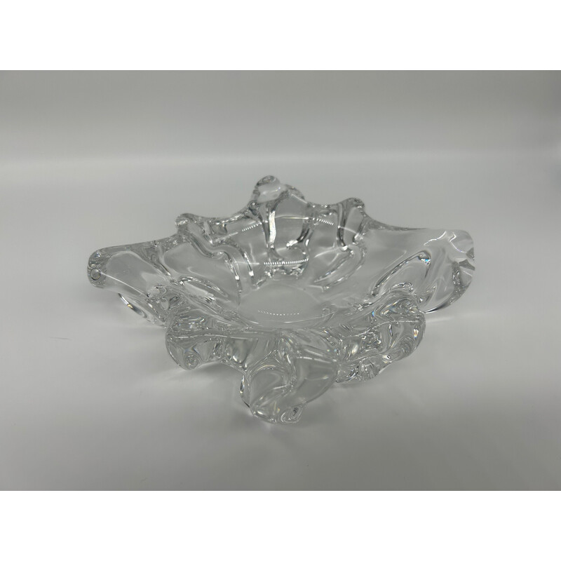 Vintage crystal pocket tray for Schneider, 1970