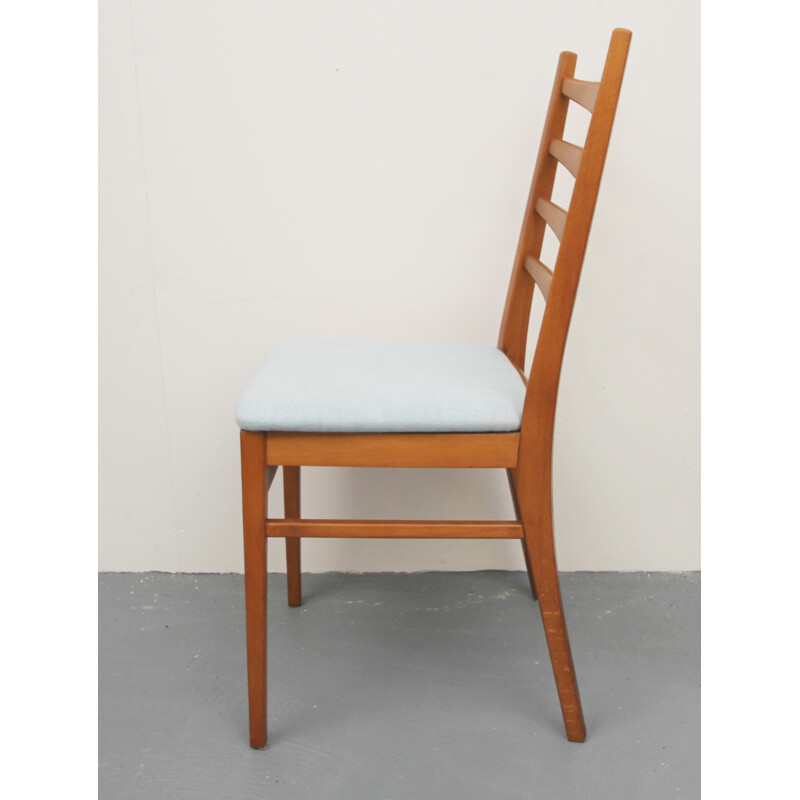 Set of 4 dining chairs in beechwood - 1950s