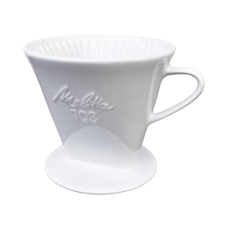 Filtre vintage "Melitta 103" en porcelaine goutte à goutte par Melitta Bentz, Allemagne 1970