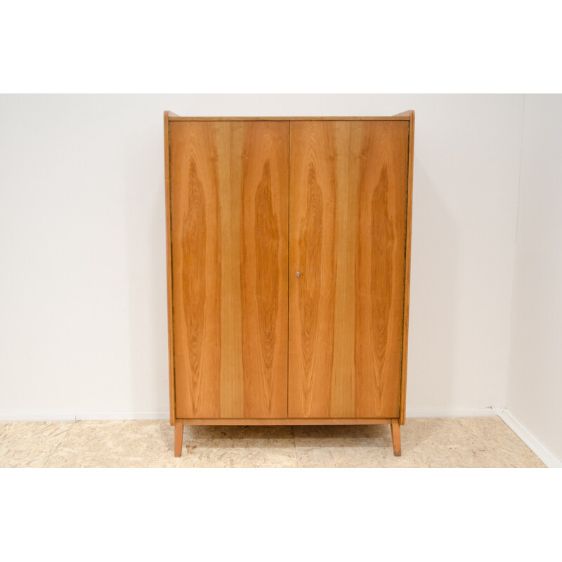 Vintage beech and plywood cabinet by František Jirák for Tatra Nábytok, Czechoslovakia 1960