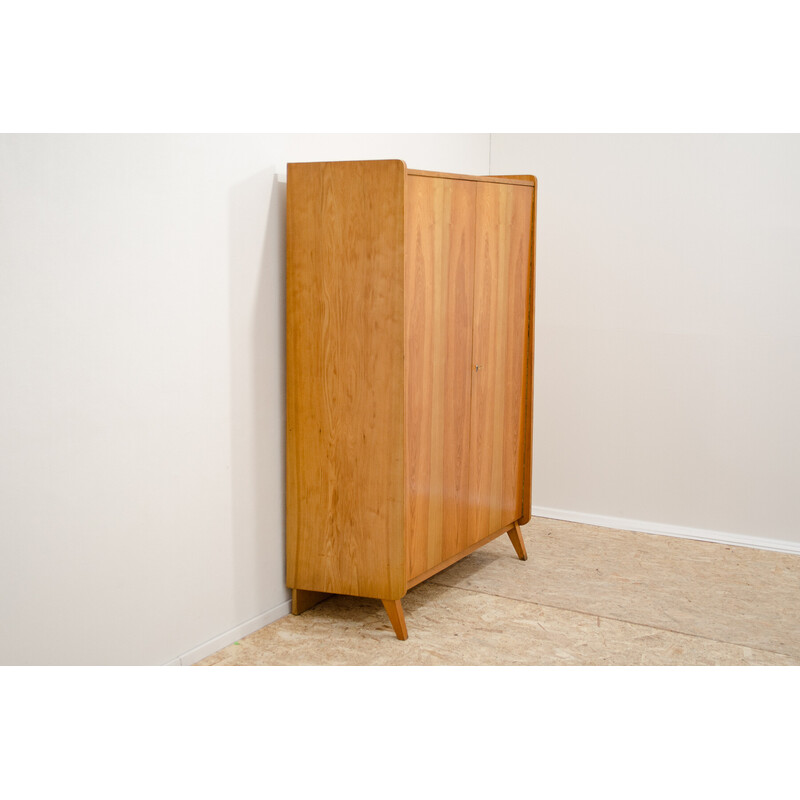 Vintage beech and plywood cabinet by František Jirák for Tatra Nábytok, Czechoslovakia 1960