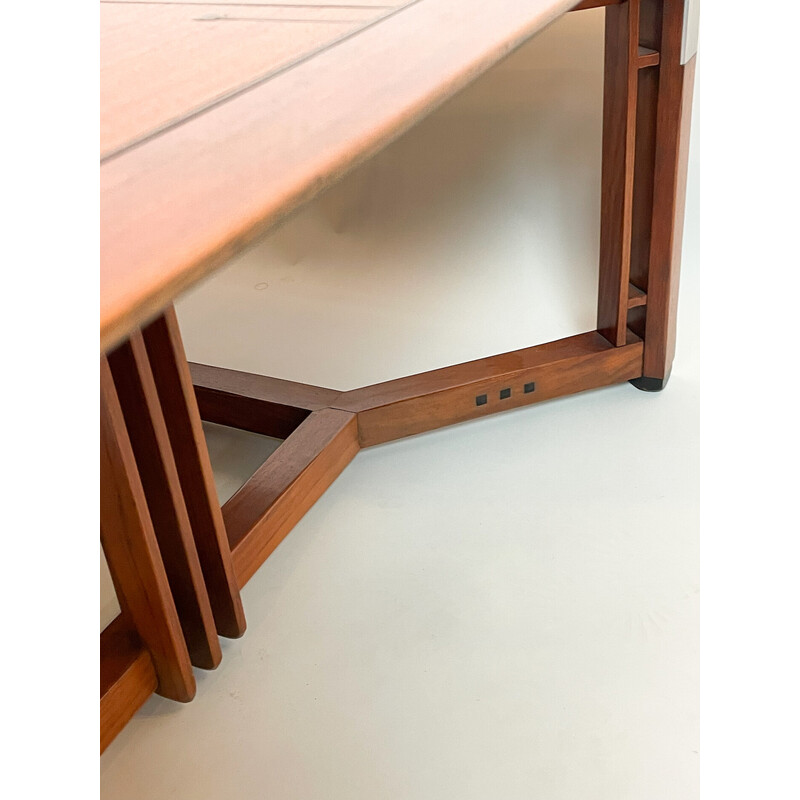 Vintage Decoforma square coffee table for Schuitema, 1980