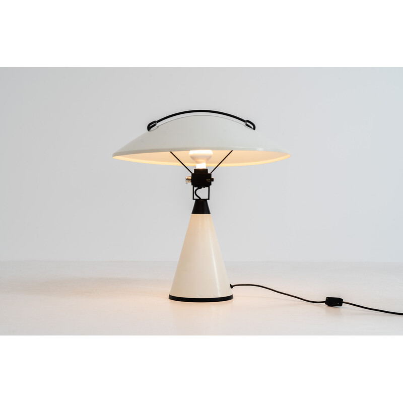 Vintage Radar table lamp by Elio Martinelli for Martinelli Luce, Italy 1970