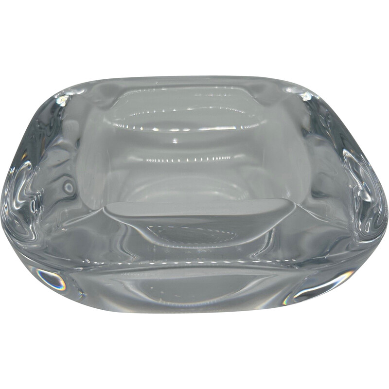 Vintage crystal ashtray, 1970