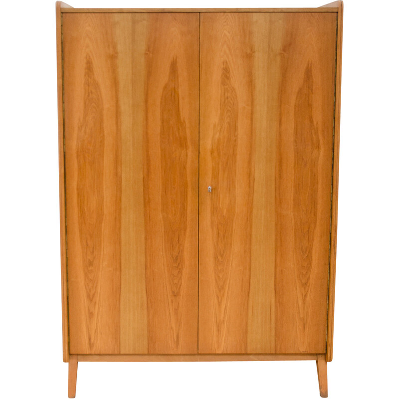 Vintage beech and plywood cabinet by František Jirák for Tatra Nábytok, Czechoslovakia 1960