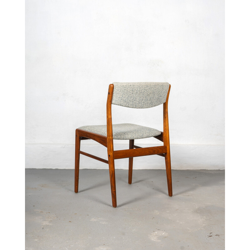 Set of 6 vintage dining chairs in rosewood wood for Thorsø Møbelfabrik, Denmark 1970