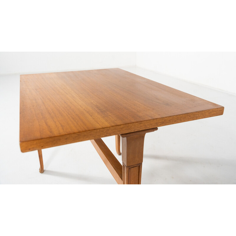 Vintage tripod coffee table by T.H. Robsjohn-Gibbings for Saridis