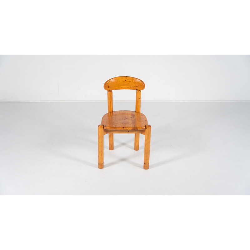Conjunto de 8 cadeiras Pitchpin vintage de Rainer Daumiller, 1970