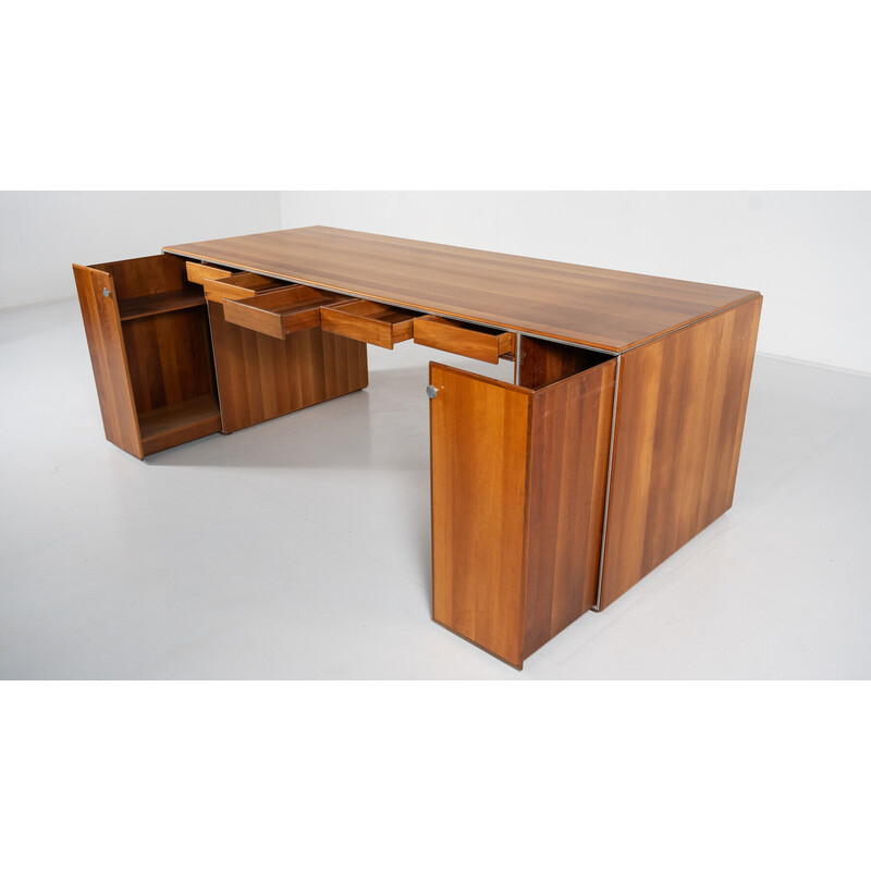 Vintage desk by Afra and Tobia Scarpa for Stildomus, 1970