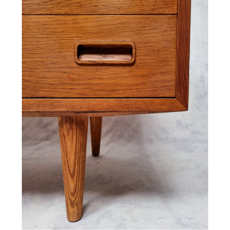 Vintage oak chest of drawers by Carlo Jensen for Hundevad et Co., 1960