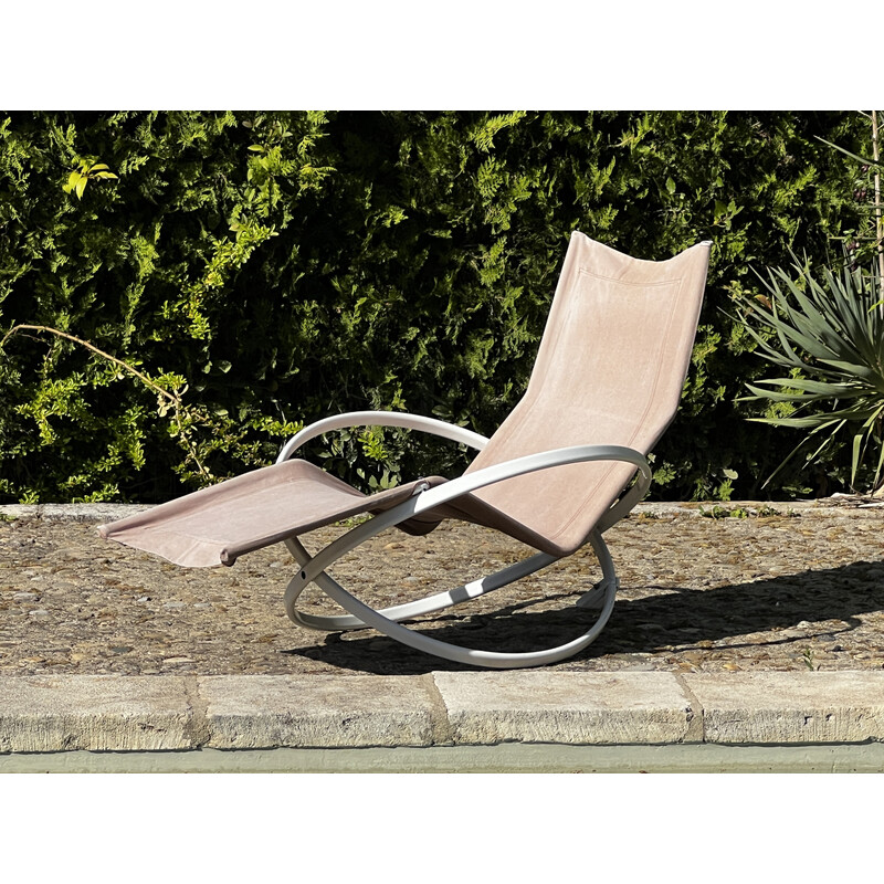 Vintage rocking chair model Jetstar by Roger Lecal, 1975
