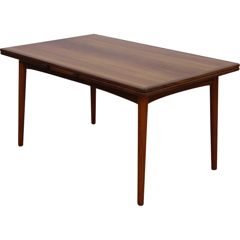 Danish extendable dining table in teak - 1960s