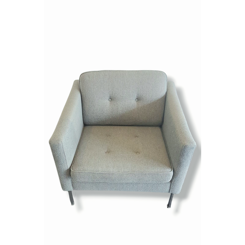 Vintage model 446 armchair in wool fabric by Pierre Paulin for Artifort, Netherlands 1962