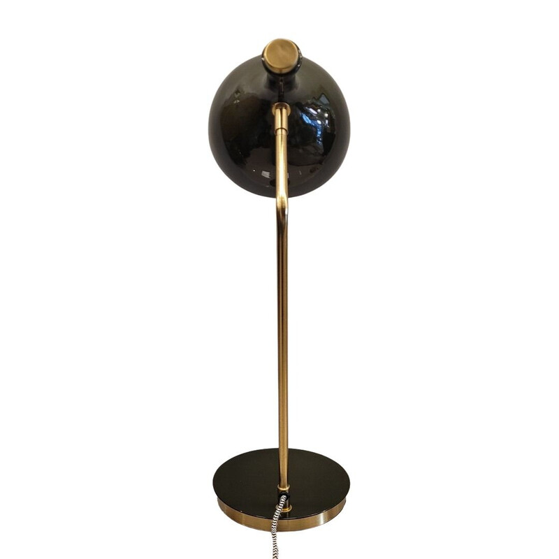Lampe de table vintage modèle Olive en fer
