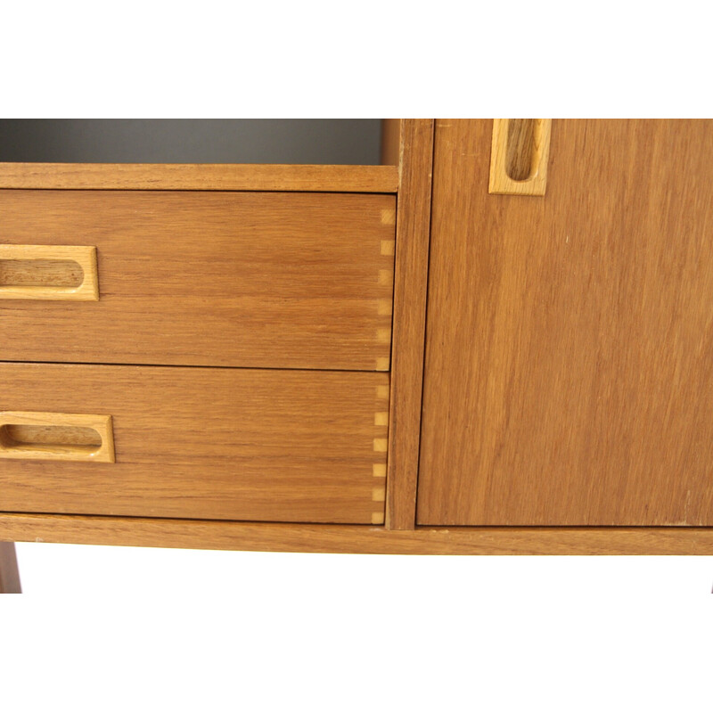 Vintage teak and ash chest of drawers by Gillis Lundgren for Möbel-Ikéa, Sweden 1960