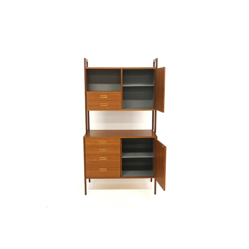 Vintage teak and ash chest of drawers by Gillis Lundgren for Möbel-Ikéa, Sweden 1960